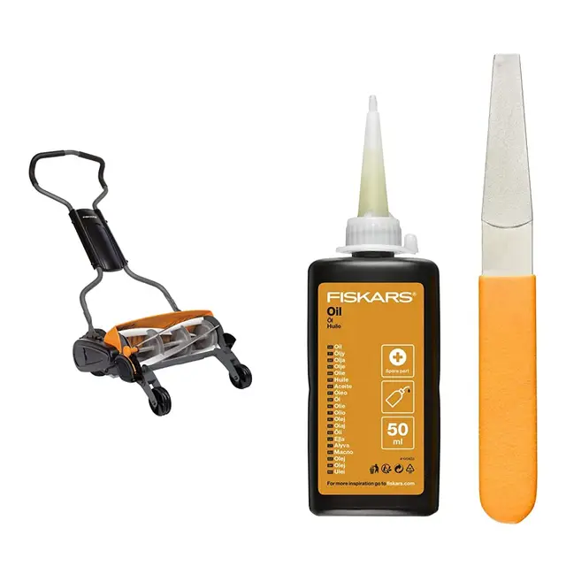Fiskars Tondeuse à cylindre manuelle