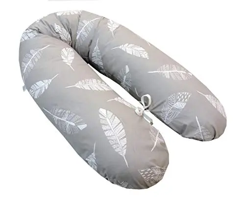 EMI&SAM Coussin d'allaitement, 170 cm, rembourrage FillBall EPS