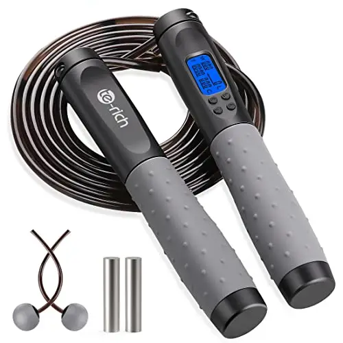 Te-Rich JR158 Corde à Sauter Sport Sans Fil Réglable 3 m