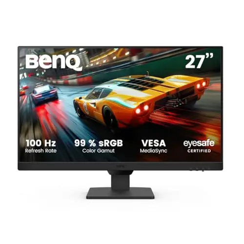 BenQ GW2790E 27 Pouces Eye-Care Écran Gaming, 100Hz, 1920x1080p, IPS, 2X HDMI, DisplayPort, Technologie Brightness Intelligence, Haut-Parleur intégré, Bords Fins