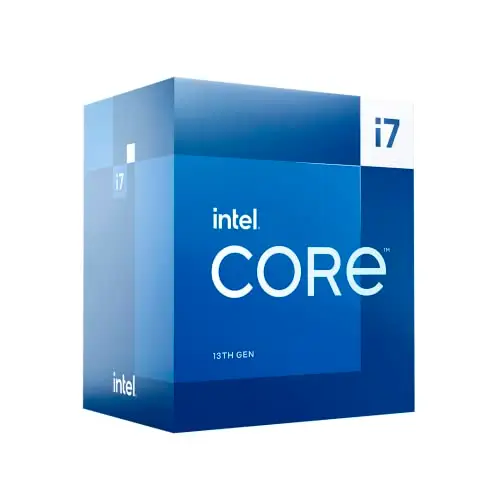 Intel® Core™ i7-13700F, processeur pour PC de Bureau, 16 cœurs (8 P-Cores + 8 E-Cores) 30 Mo de Cache, jusqu'à 5,2 GHz