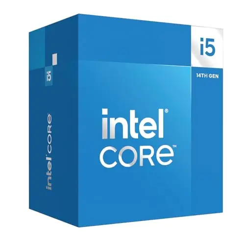 Intel® Core™ i5-14400, processeur pour PC de Bureau, 10 cœurs (6 P-Cores + 4 E-Cores) jusqu'à 4,7 GHz