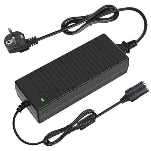 Adaptateur Allume Cigare Secteur, 10A/120W Convertisseur 220V 12V, Transformateur 220V 12V Allume Cigare, avec Prise Allume-Cigare, pour Voiture Réfrigérateur, Gonfleur Pneu, Aspirateur et Glacière