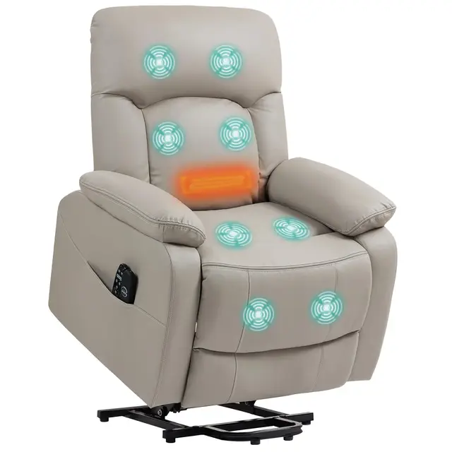 homcom fauteuil releveur electrique