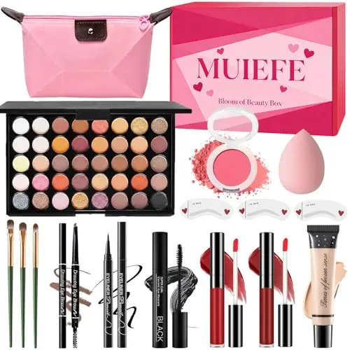 Muiefe Coffret Maquillage Portable
