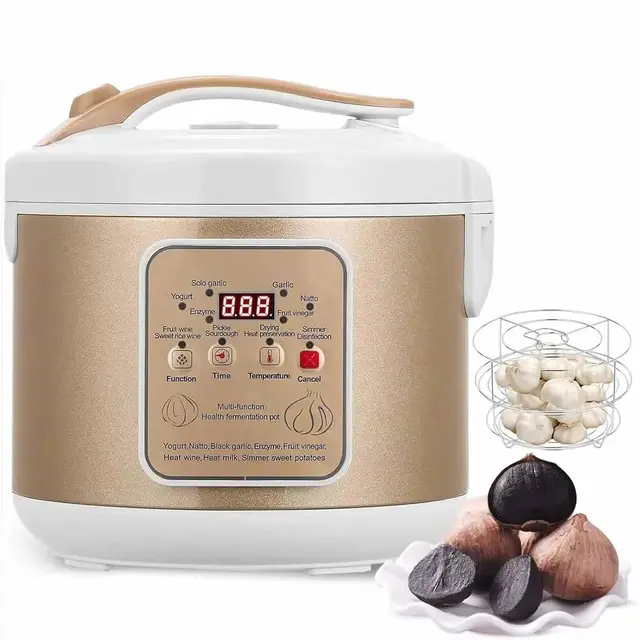 Fermenteur automatique avec contrôle de la température, 5L/6L, fermentation rapide de 7 à 12 jours, facile à nettoyer, idéal pour yaourt et natto