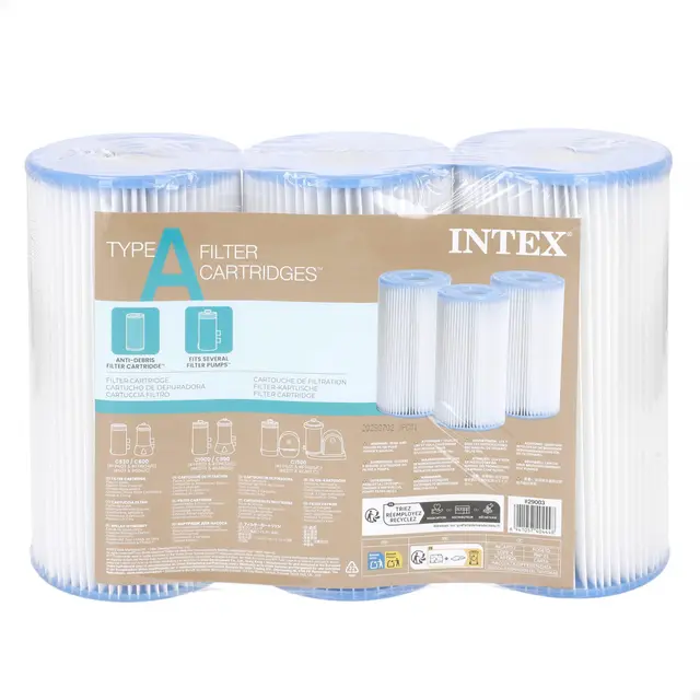Intex lot de 3 cartouches de filtration A