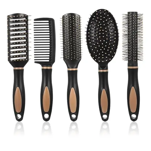 AIOUHMYM Brosse Démêlante Antistatique