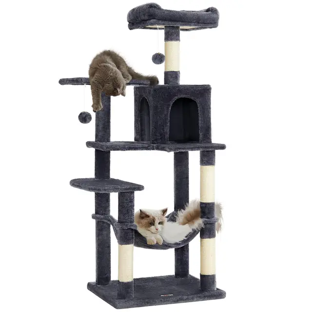 Feandrea Arbre à Chat Gris Fumé