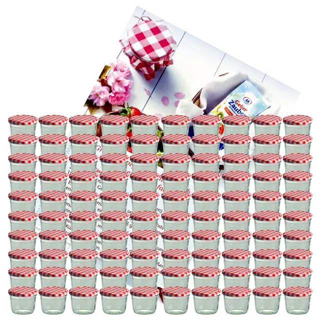 MamboCat Bocaux en Verre Ronds 230ml