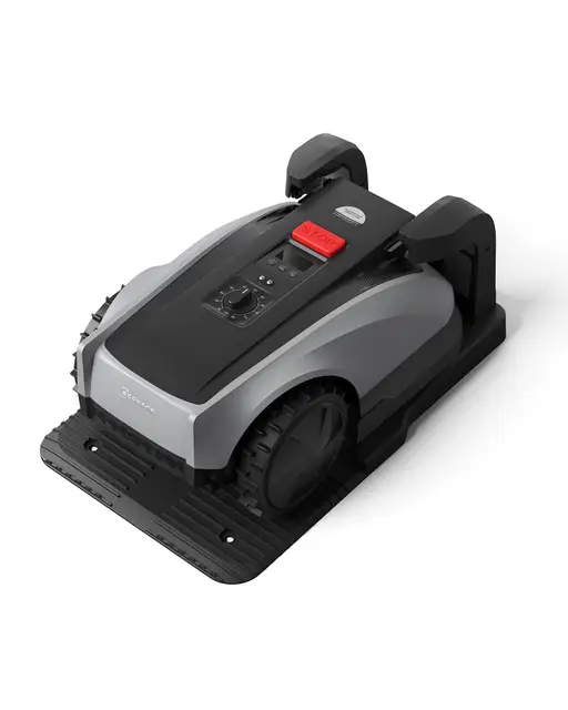 ECOVACS Goat O600 RTK Robot Tondeuse sans Fil, 600 M², Navigation RTK+Vision, Robot Tondeuse, Évitement des Obstacles par IA, Contrôle par Application, Passe sur Les Zones Étroites de 0,7 Mètre