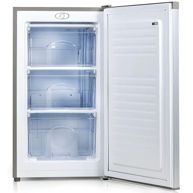 PRIMO PR149DV Congélateur Table Top - 64L - Argent - Comptoir, Réversible - Freezer