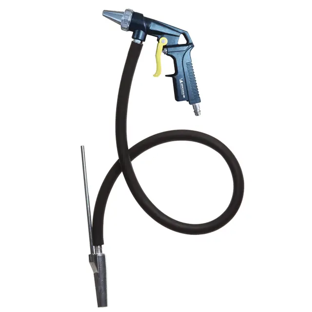 Michelin Pro Pistolet de Sablage, Sableuse avec Tuyau d'Aspiration Inclus, Consommation d'Air 250 l/min, Pression max. 8 bar