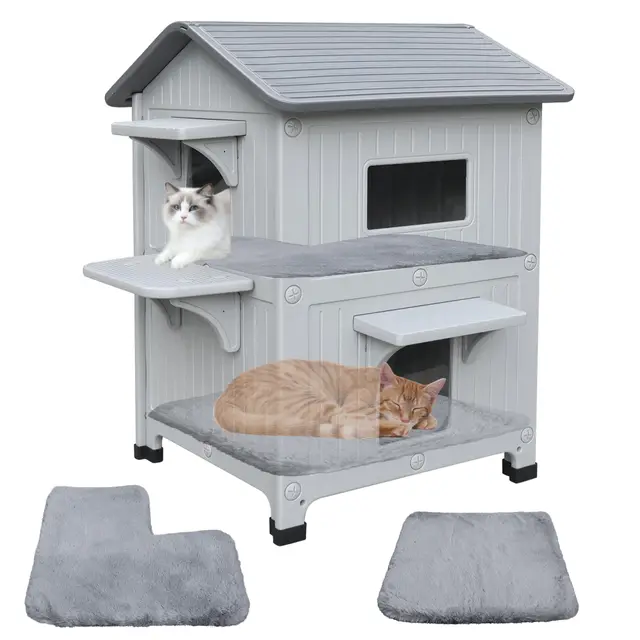 HiCaptain EU-40033-G-Mat Maison de chat