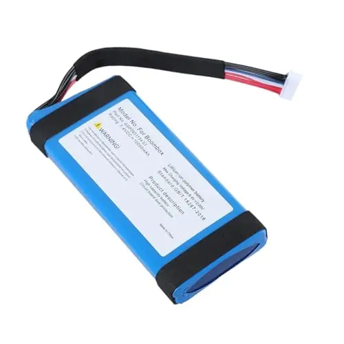 Batterie de Remplacement 10000mAh pour Haut-parleurs Boombox1, Lecture Continue de Musique Pendant Le Voyage, Puissance des Haut-parleurs Portables