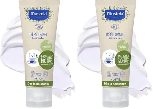 Mustela Crème Change Bio 75 ml 1999122 (Lot de 2)