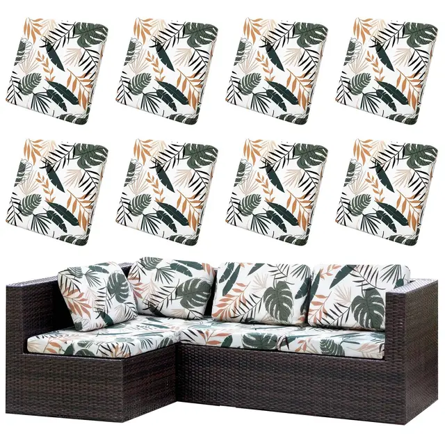 LiveGo Housse de coussin pour mobilier extérieur