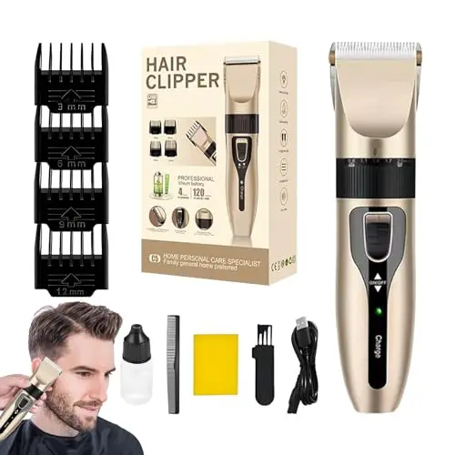 Bartschneider Pour Hommes - Machine De Coupe De Cheveux | Scrabian Dog Professional Wireless | Machine De Coupe Des Cheveux Animaux Hautes Pour La Moustache, Le Corps, Le Nez