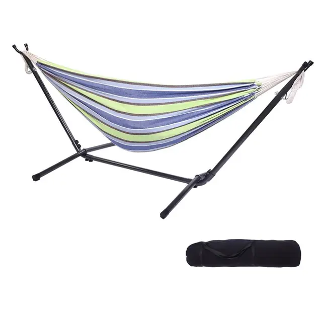HobbyZoo Hamac sur Pied Vert-Violet