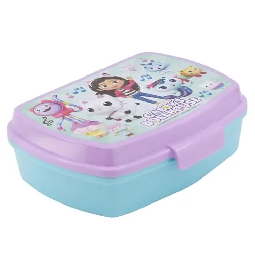 Stor Gabby's Dollhouse Boîte à déjeuner rectangulaire pour enfant, rose clair, Estándar, Décontracté