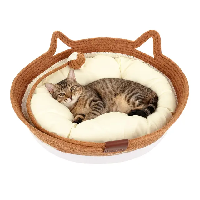 Zocipro Panier pour Chat Rond