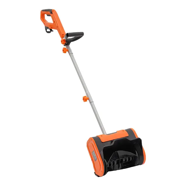 Fraise à neige électrique avec câble, largeur de travail 32 cm, portée de jet 8 m, hauteur de neige 15 cm, pelle à neige pour routes, jardins et aires de jeux