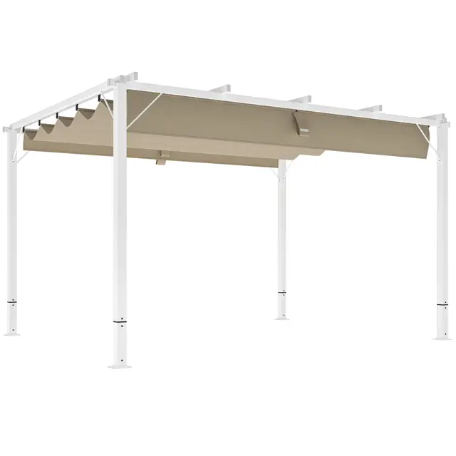 Outsunny Pergola Aluminium 3x4m