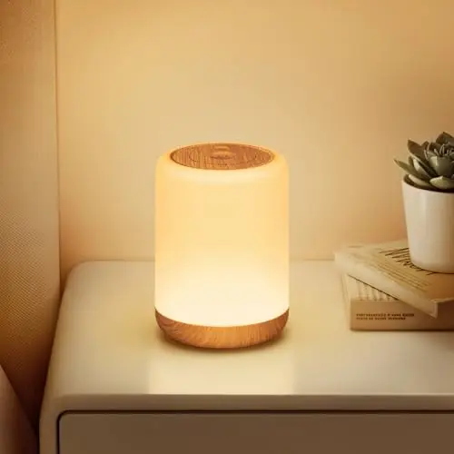 CAKLIK Lampe de Chevet Tactile LED
