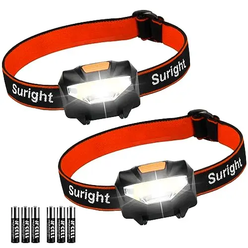 Suright Torche Frontale LED