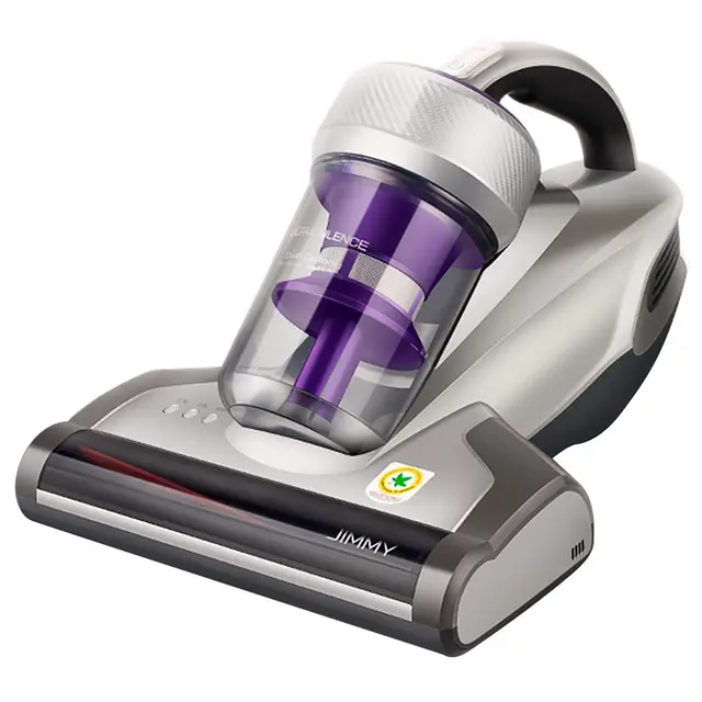 Aspirateur anti-acariens Jimmy JV35 avec lumière UV-C 14 Kpa - Forte aspiration 700 W Puissance 5S - Chauffage rapide Compartiment à poussière, Filtre HEPA