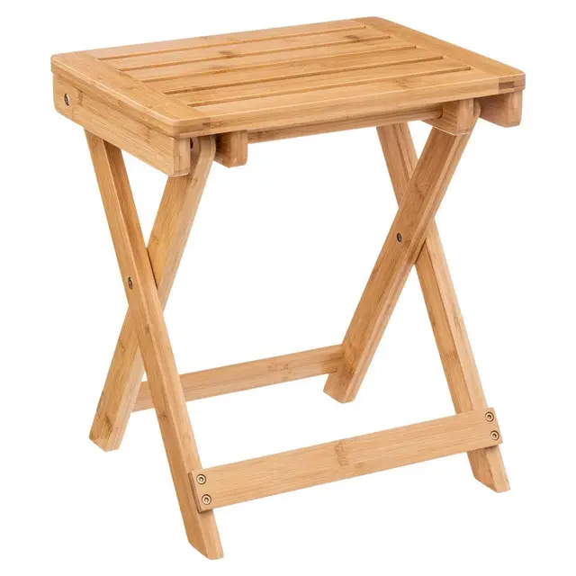 5five - Tabouret Pliant Bambou