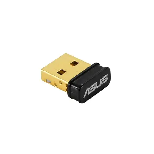 ASUS USB-BT540 - Adaptateur USB Bluetooth 5.4, Connexion jusqu'à 7 appareils, Design Ultra-compacte, EDR & BLE, Le Audio, Compatible avec Windows 11/10 & Linux pour Ordinateur de Bureau et Portable