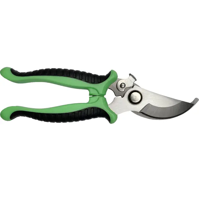 Newaner Ciseaux de jardin antidérapants avec poignée de verrouillage - Peut couper les fleurs et les branches des plantes de jardin - Sécateur de rosier - Réparation du rotin - Sécateur de jardin