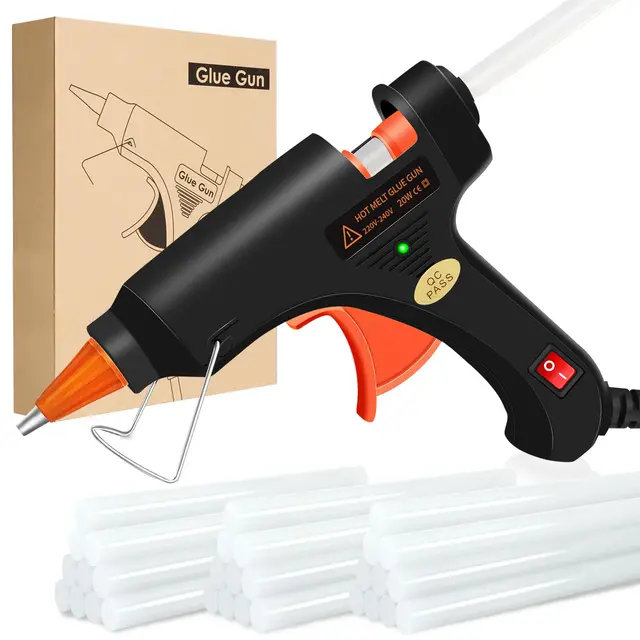 Crenova GC00039 Pistolet à colle 20W