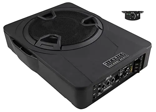HIFONICS ZRX200A | 20 cm AKTIV-Single-Bassreflex Untersitz Subwoofer