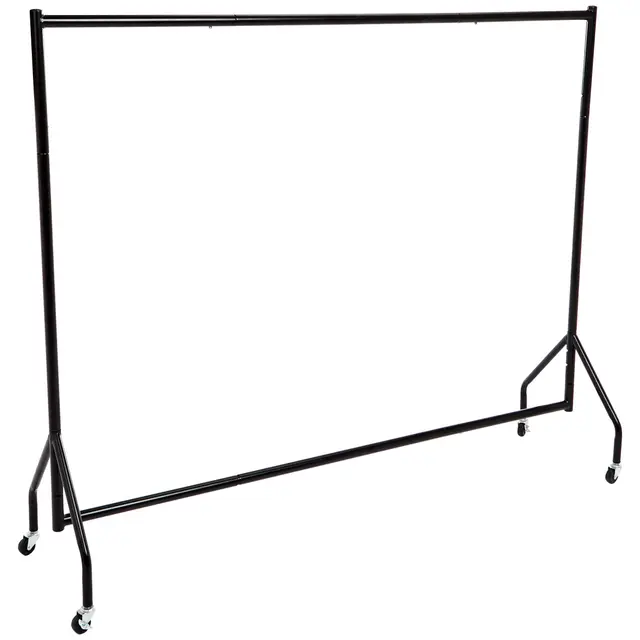 Amazon Basics Tringle pour vêtements Noir 1,82 x 1,52 m