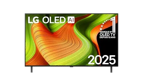 LG TV OLED 2025 | OLED77B5 | 77'' (195 cm) | OLED 120Hz| Processeur α8 AI 4K Gen2 |Dolby Vision & Atmos | Alexa