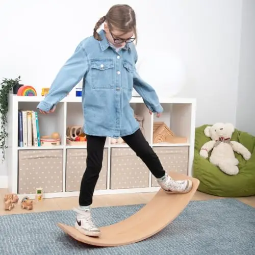 tickit 74063 Wooden Balance Board, 830 x 300 mm