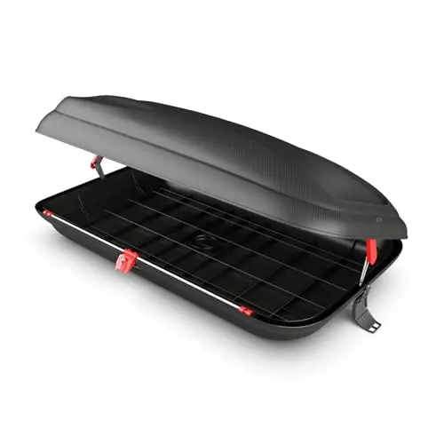 GYMAX Coffre de toit rigide 250L