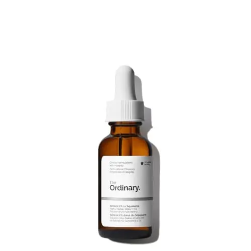 The Ordinary Rétinol 1% dans du Squalane, Sérum au rétinol très puissant, pour un traitement anti-vieillissement et une peau lisse, 30 ml