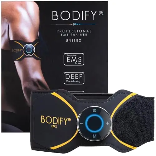 Bodify® 2-in-1 EMS Arm & Leg Trainer Pro – Activation ciblée des Bras et des Jambes ! – Activation Musculaire – Entraînement EMS – Entraînement Bras et Jambes – pour Hommes et Femmes L'ORIGINAL