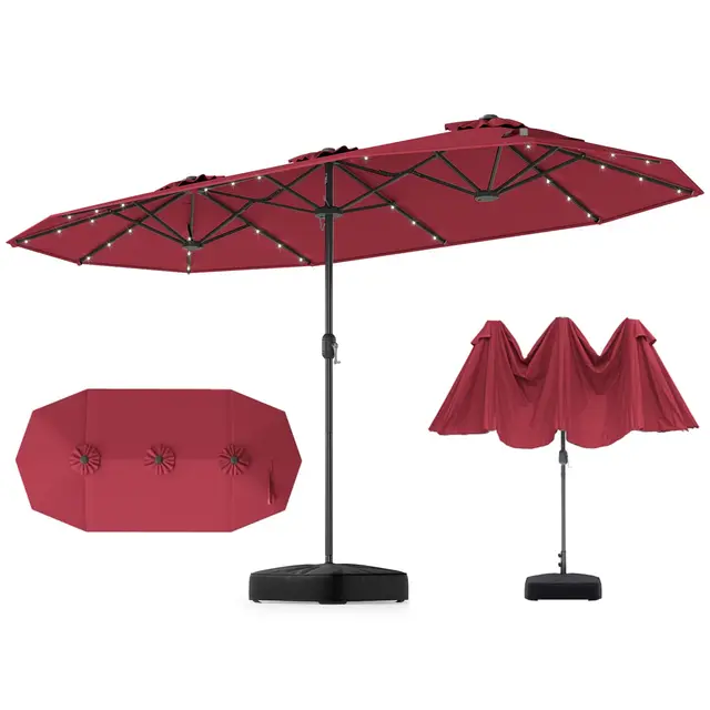 GOPLUS Parasol Rectangulaire 4M