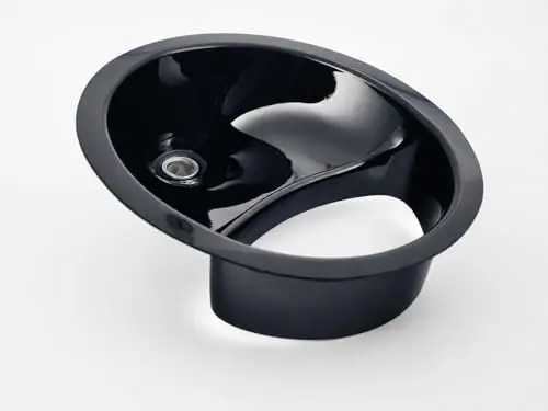 Insert de déviation pour toilette compostante en liquide par Free Range Designs | Séparateur universel facile à nettoyer en ABS (Blanc)