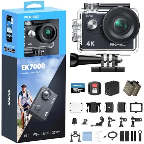 AKASO EK7000 Caméra d'action 4K