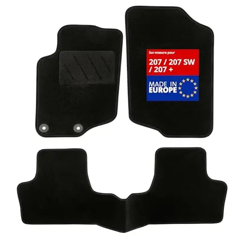 DBS Peugeot 207 Tapis de sol