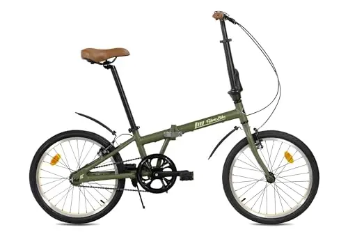 FabricBike Vélo Pliant Mono-Vitesse