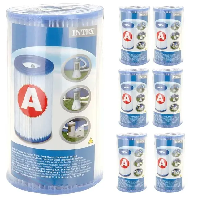 Intex - 6 cartouches de filtration 'A'