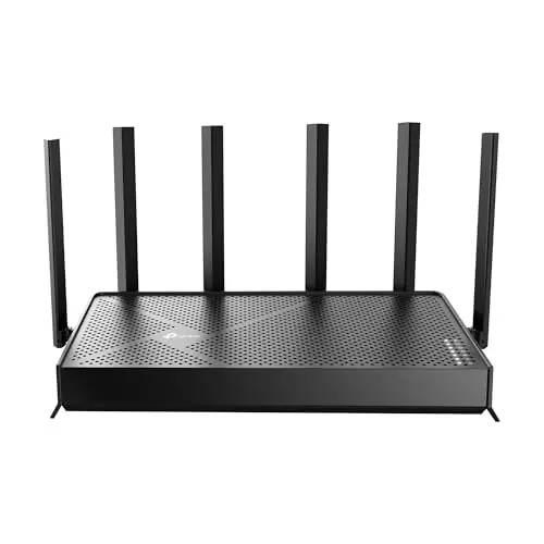 TP-Link Archer BE400 Routeur WiFi 7, Tri-Bande BE6500Mbps, Canaux 320 MHz, Bande 6GHz, 2 Ports 2.5G, Port USB 3.0, EasyMesh, 6 × Antennes, Repeteur WiFi Mesh, VPN Clients et Serveur