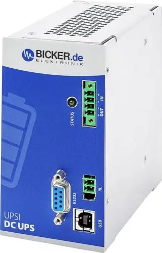 UPSI-2406DP2 Industrielle USV-Anlage (DIN Rail)