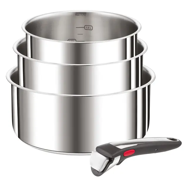 Tefal Ingenio Lot de casseroles inox
